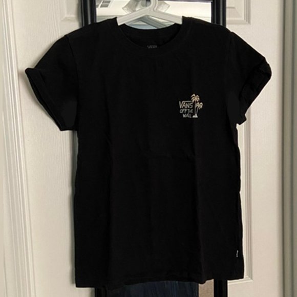 Vans Tops - Women's Vans Off The Wall Tropical Skateboarding Shirt ~ Size Medium